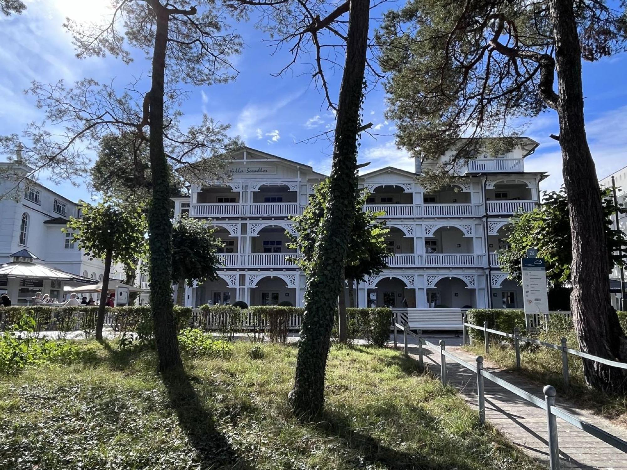 Ferienwohnung Strandlust In Der Villa Seeadler Остзебад Бинц Экстерьер фото